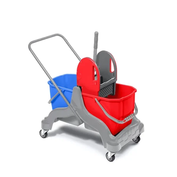 CKS3425 - MİDİ ÇİFT KOVALI PLASTİK TEMİZLİK SETİ